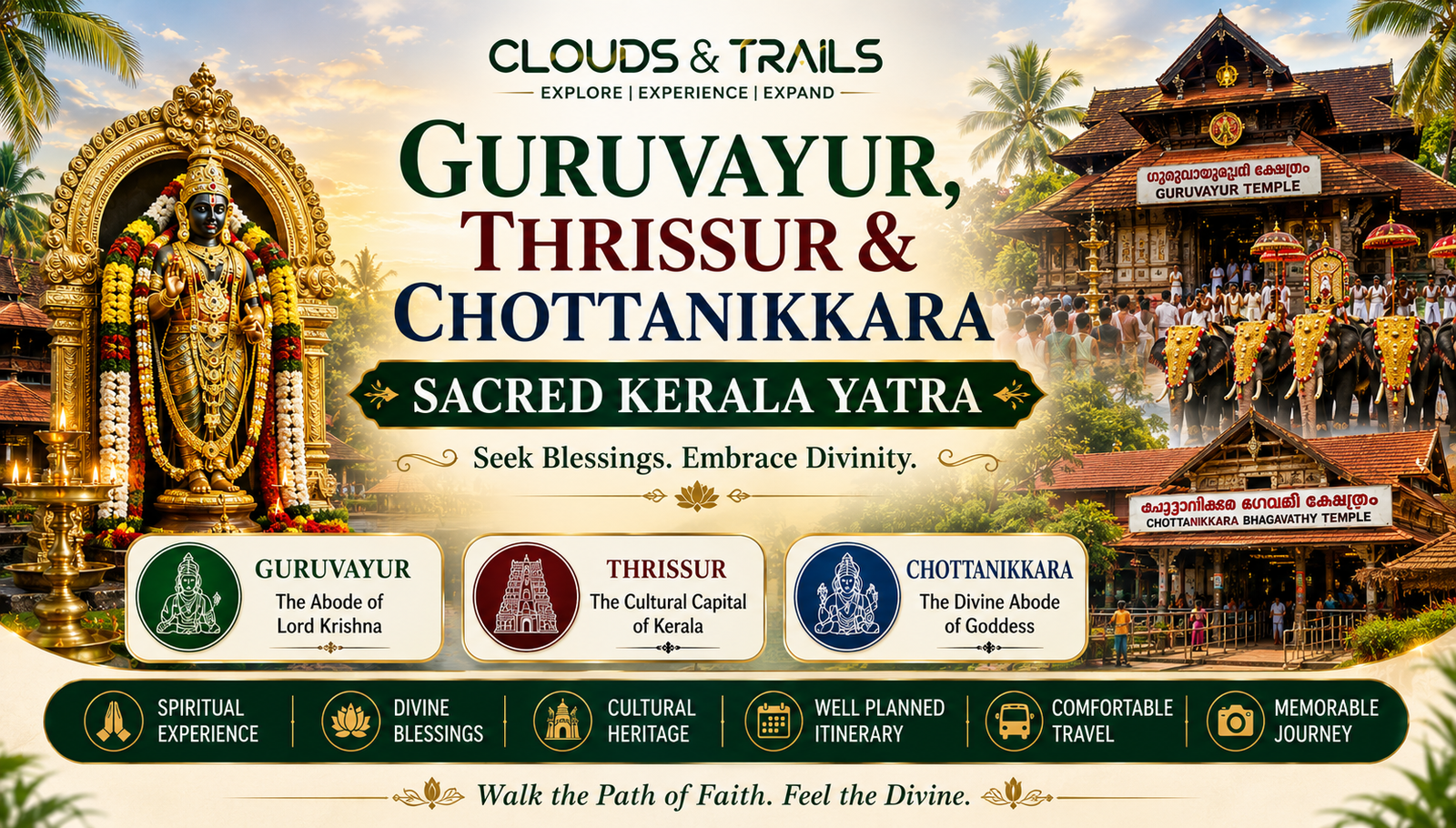 GURUVAYUR & NALAMBALAM RAMAYANA CIRCUIT YATRA